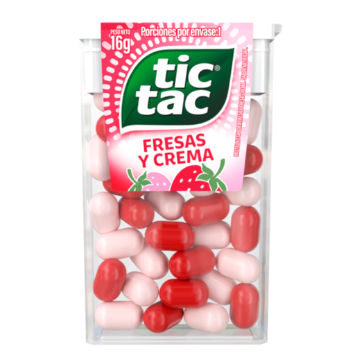 [059358] Tic Tac Fresas Y Crema 16Gr