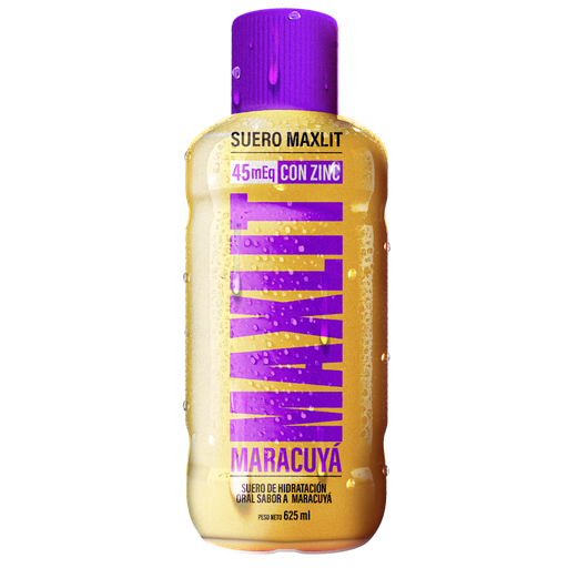 [059372] Suero De Hidratación Maxlit Sabor Maracuyá 625Ml