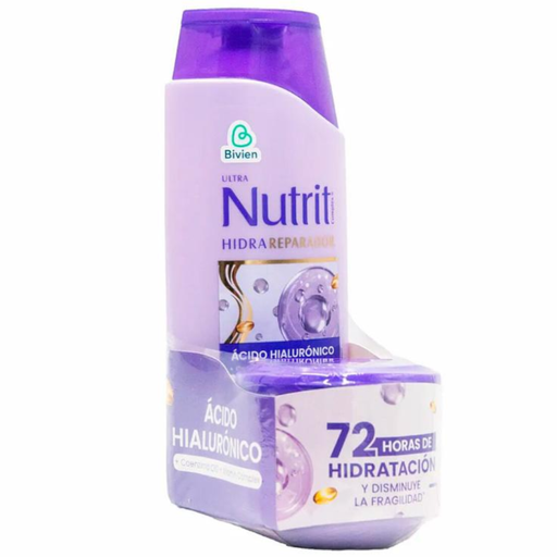 [059390] Shampoo Nutrit Hidra Reparador 600Ml + Tratamiento 300Ml