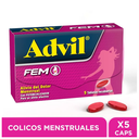 Advil Fem 5 Unidades