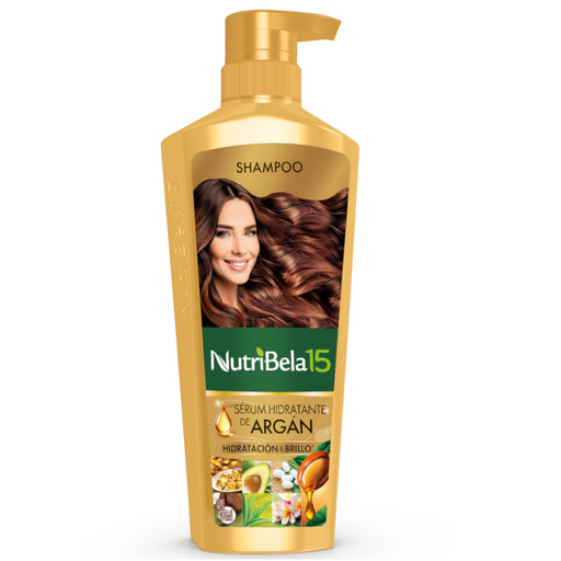 [059444] Shampoo Nutribela Con Sérum Hidratante De Argán 400Ml