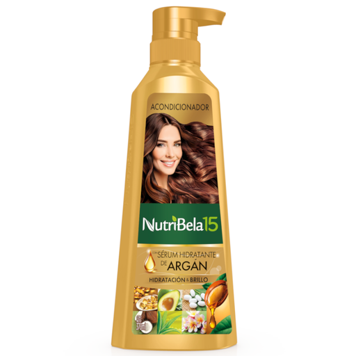 [059445] Acondicionador  Nutribela Con Sérum Hidratante De Argán 370Ml