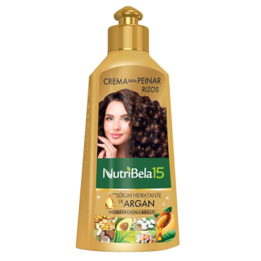 [059446] Crema Para Peinar  Nutribela15 Con Sérum Hidratante De Argán 300Ml
