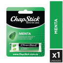 Chap Stick Menta Protector Labial 1 Unidad