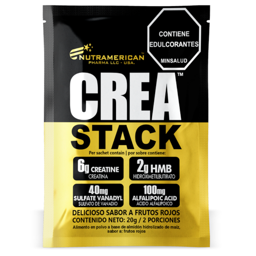 [059514] Crea Stack  Nutreamerican  Frutos Rojos Sobre 20Gr