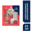 Ambientador Glade Aceites Naturales Sandía Refrescante 21Ml + Unidad Eléctrica