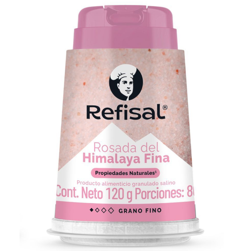 [059546] Sal Rosada Del Himalaya Fina Refisal Salero 120Gr