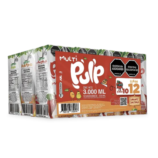 [059548] Nectar  Multi Pulp Surtido Tetrapak Pague 10 LLeve 12