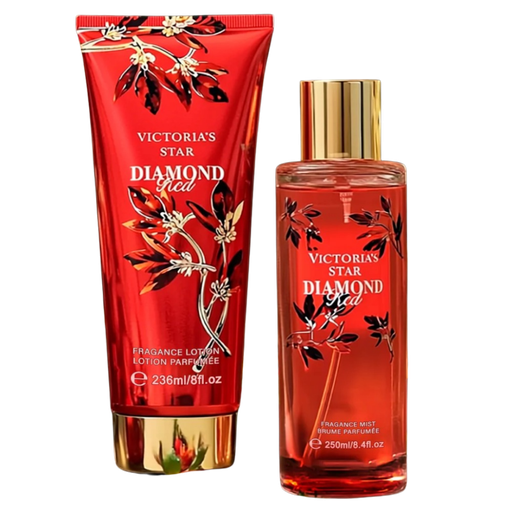 [059554] Splash Victoria's Secret Diamond Red 250Ml + Crema 236Ml