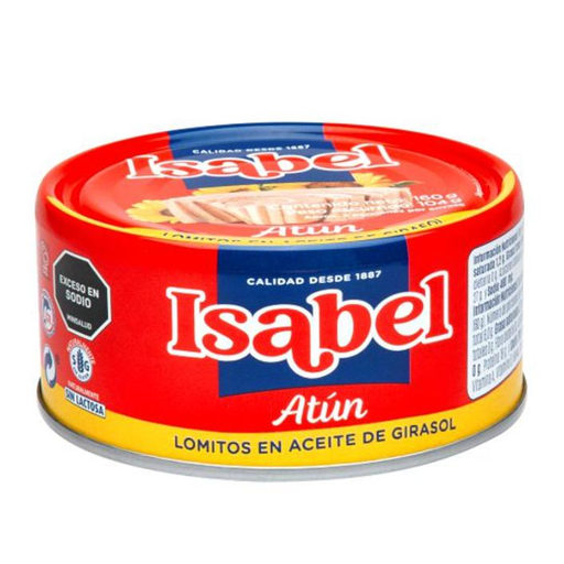 [059563] Atun Isabel Lomitos Aceite Girasol 142Gr