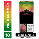 Cigarrillo Marlboro Vista Rojo Verde 10 Unidades