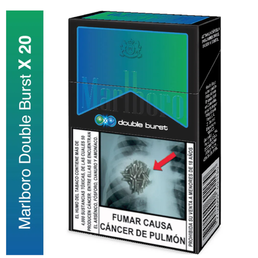 [059582] Cigarrillo Marlboro Selection Verde Azul 20 Unidades