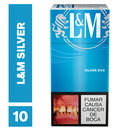 Cigarrillo LyM Silver Evo 10 Unidades