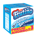 Gelatina Frutiño Sin Sabor 15Gr 3 Unidad