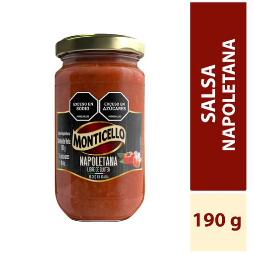 [059632] Salsa Monticello Napolitana 190Gr