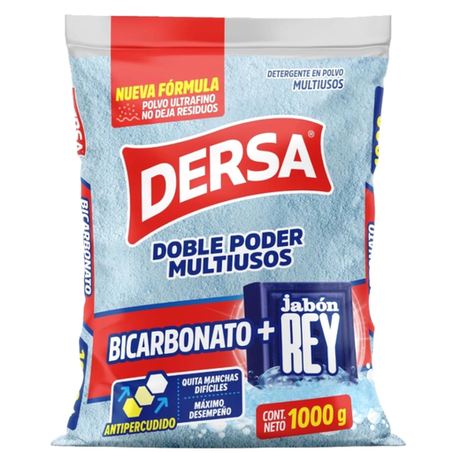 [059660] Detergente En Polvo Dersa Bicarbonato + Jabón Rey 1000Gr