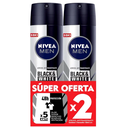 Desodorante Nivea Men Black & White Spray 150Ml 2 Unidades