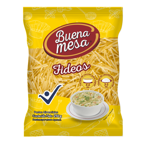 [046255] Fideo Buena Mesa 250Gr