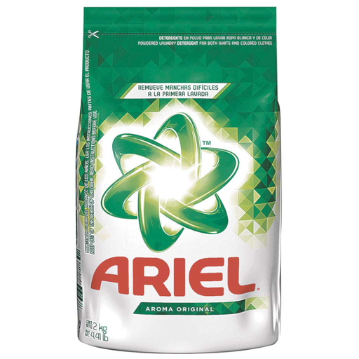 [017755] Detergente Polvo Ariel Aroma Original 2Kg