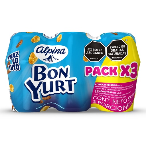 [005312] Bonyurt Alpina Surtido 3 Unidades 509Gr