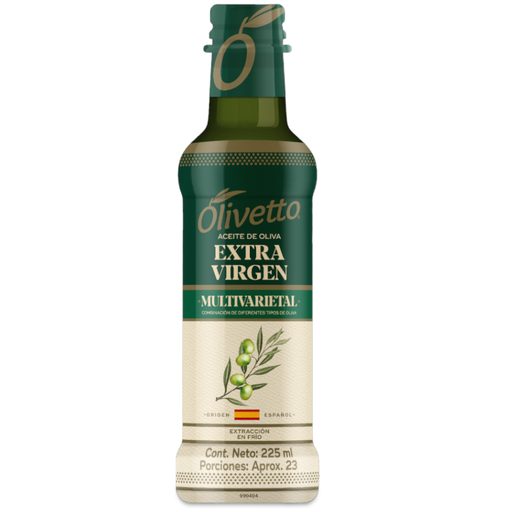 [059687] Aceite Oliva Olivetto Extra Virgen Multivarietal 225Ml