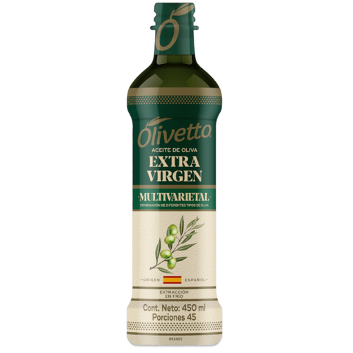 [059688] Aceite Oliva Olivetto Extra Virgen Multivarietal 450Ml