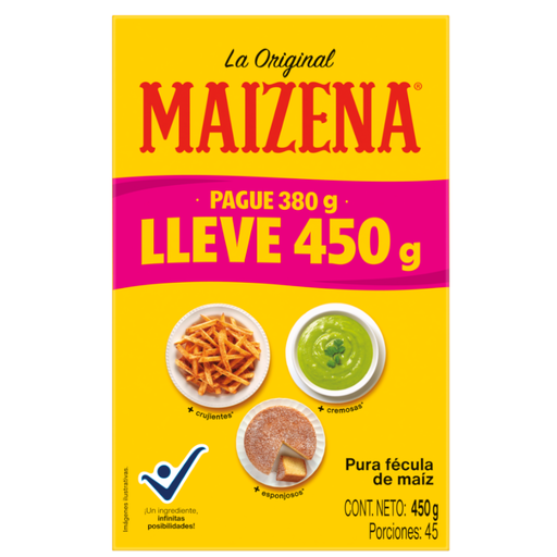 [059711] Fecula Maiz Maizena Pague 380Gr LLeve 450Gr
