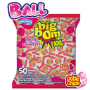 Big Bom Ball Fresa Americandy 50 Unidades 500Gr