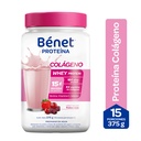 Proteína Bénet  Colágeno Sabor Frutos Rojos 375Gr