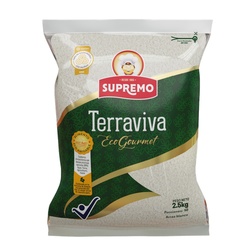 [059771] Arroz Terraviva Supremo Eco Gourmet  2.5Kg