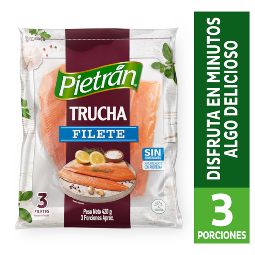 [059820] Filete Trucha Pietrán 420Gr