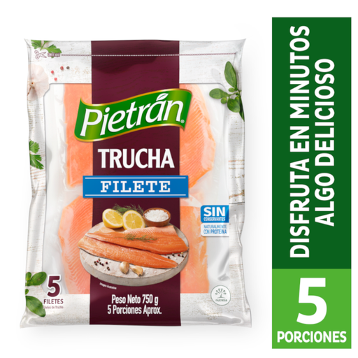 [059821] Filete Trucha Pietrán 750Gr