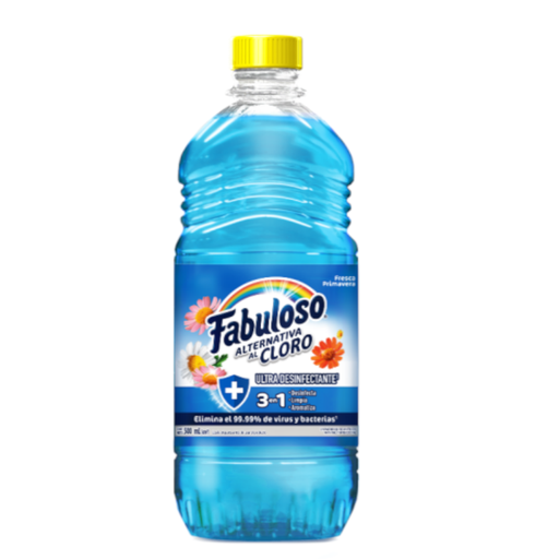 [059783] Limpiador Líquido Fabuloso Alternativa Al Cloro 3en1 500Ml