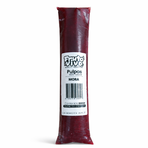 [059785] Pulpa Congelada De Mora Fruto Vivo 500Gr