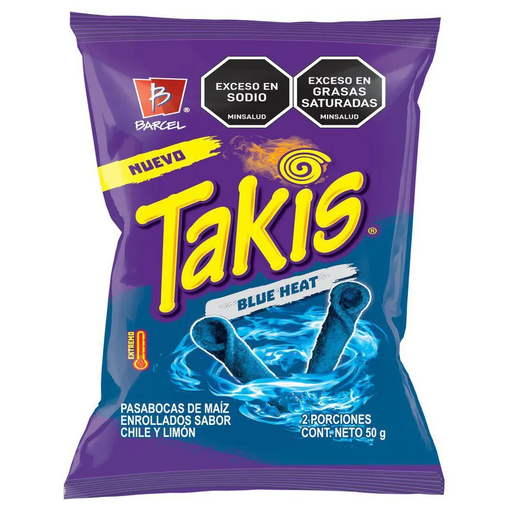 [059786] Takis Blue Heat Flow Bar 50Gr