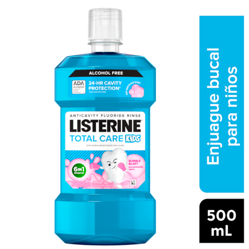 [059787] Enjuague Bucal Listerine Total Care Kids 500Ml