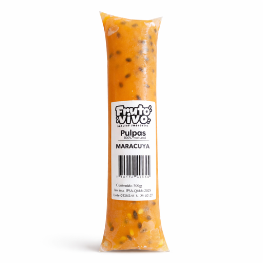 [059802] Pulpa Congelada De Maracuya Fruto Vivo 500Gr