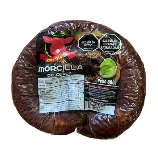 [059804] Morcilla De Cerdo Carnicos San Diego 500Gr