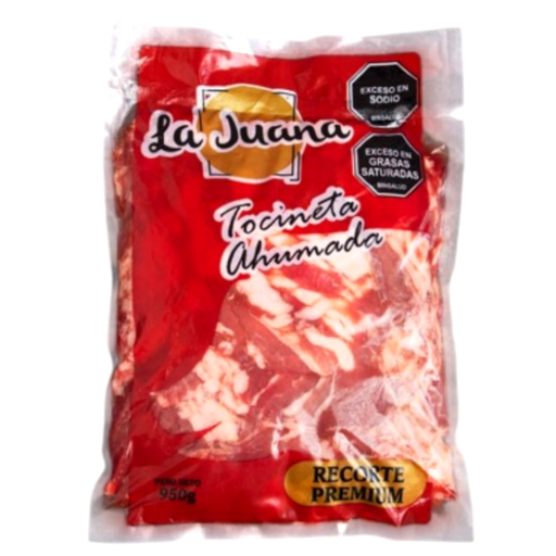 [059814] Tocineta Ahumada Recorte Premium La Juana 950Gr