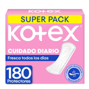 Protectores Kotex Cuidado Diario 180 Unidades