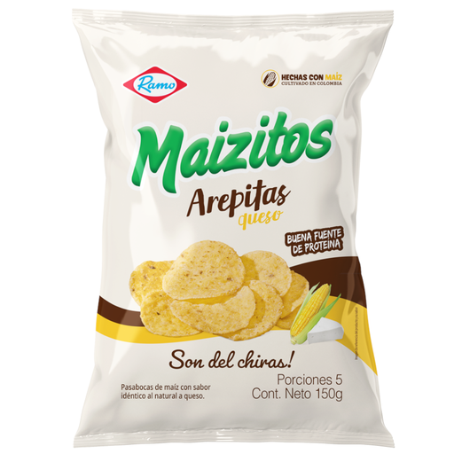 [059853] Maizitos Arepitas Queso Ramo 150Gr