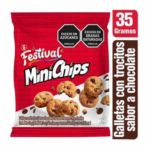 [059857] Galletas Festival MiniChips 35Gr