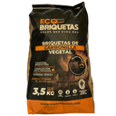 Eco Briquetas De Carbón Vegetal  Bolsa 3.5Kg