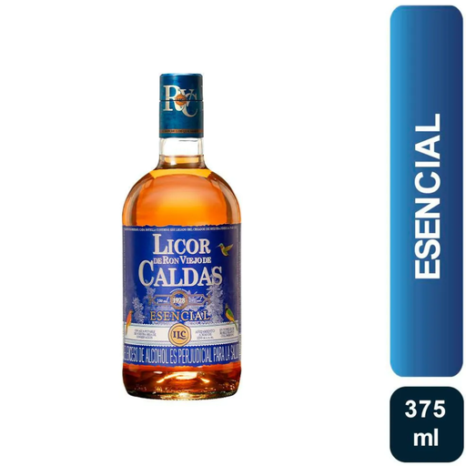 [059885] Licor De Ron Viejo Caldas Esencial 375Ml