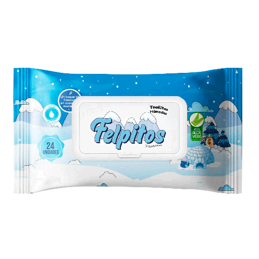 [059897] Toallitas Húmedas Felpitos 24 Unidades
