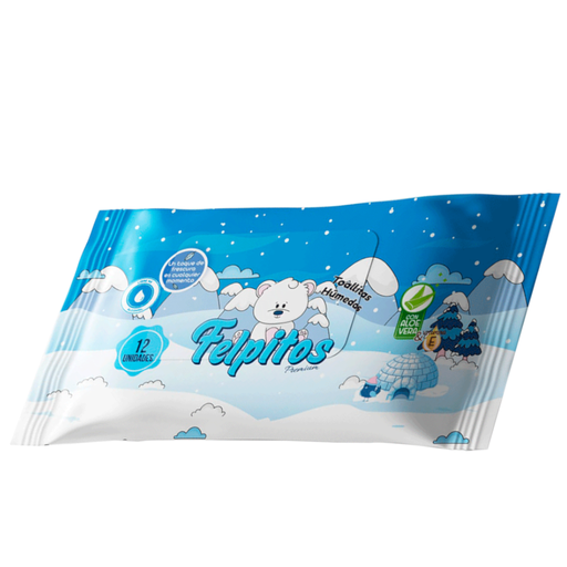 [059875] Toallitas Húmedas Felpitos 12 Unidades