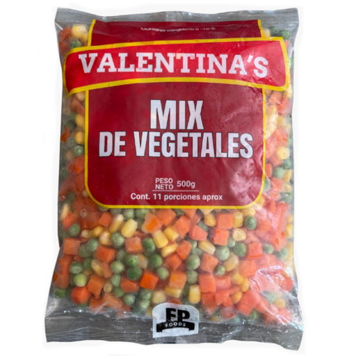 [059908] Vegetales Mix Congelados Valentina's 500Gr