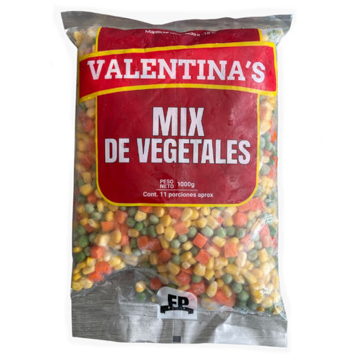 [059909] Vegetales Mix Congelados Valentina's 1000Gr