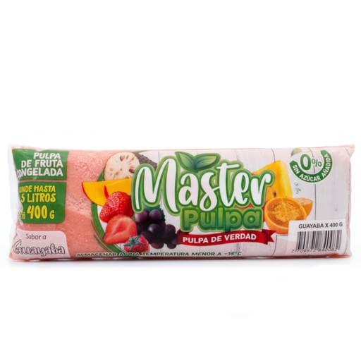 [059915] Pulpa De Fruta Master Pulpa Guayaba 400Gr