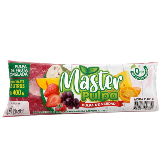 [059917] Pulpa De Fruta Master Pulpa Mora 400Gr